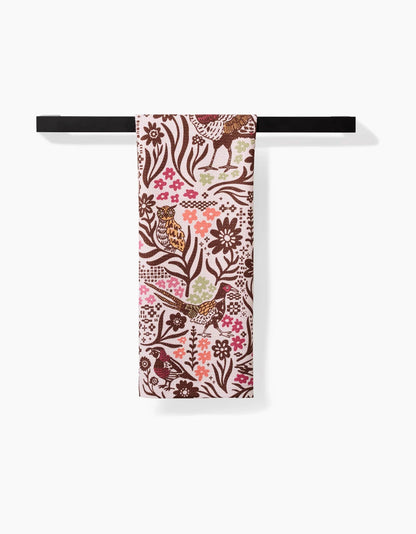 Geometry - Fall Fowl Tea Towel