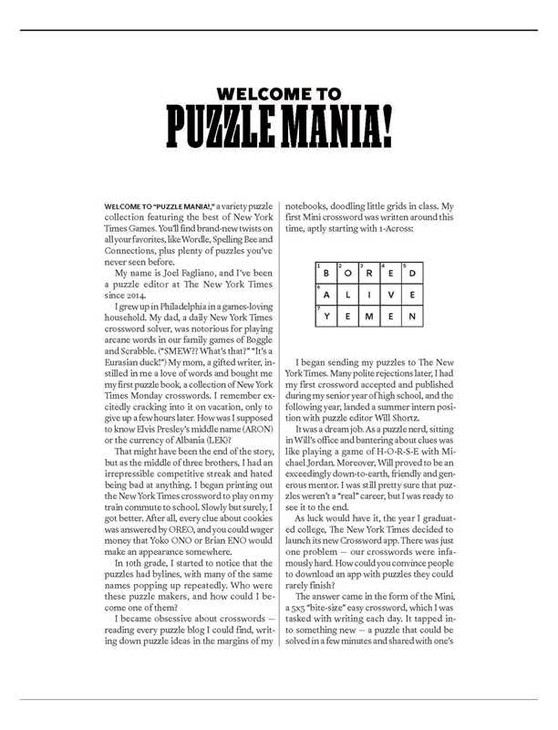 Puzzle Mania! by The New York Times Games