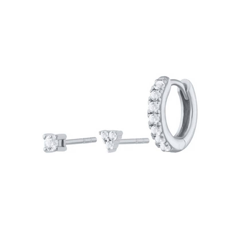 MAIVE - Claire Hoop and Studs Set
