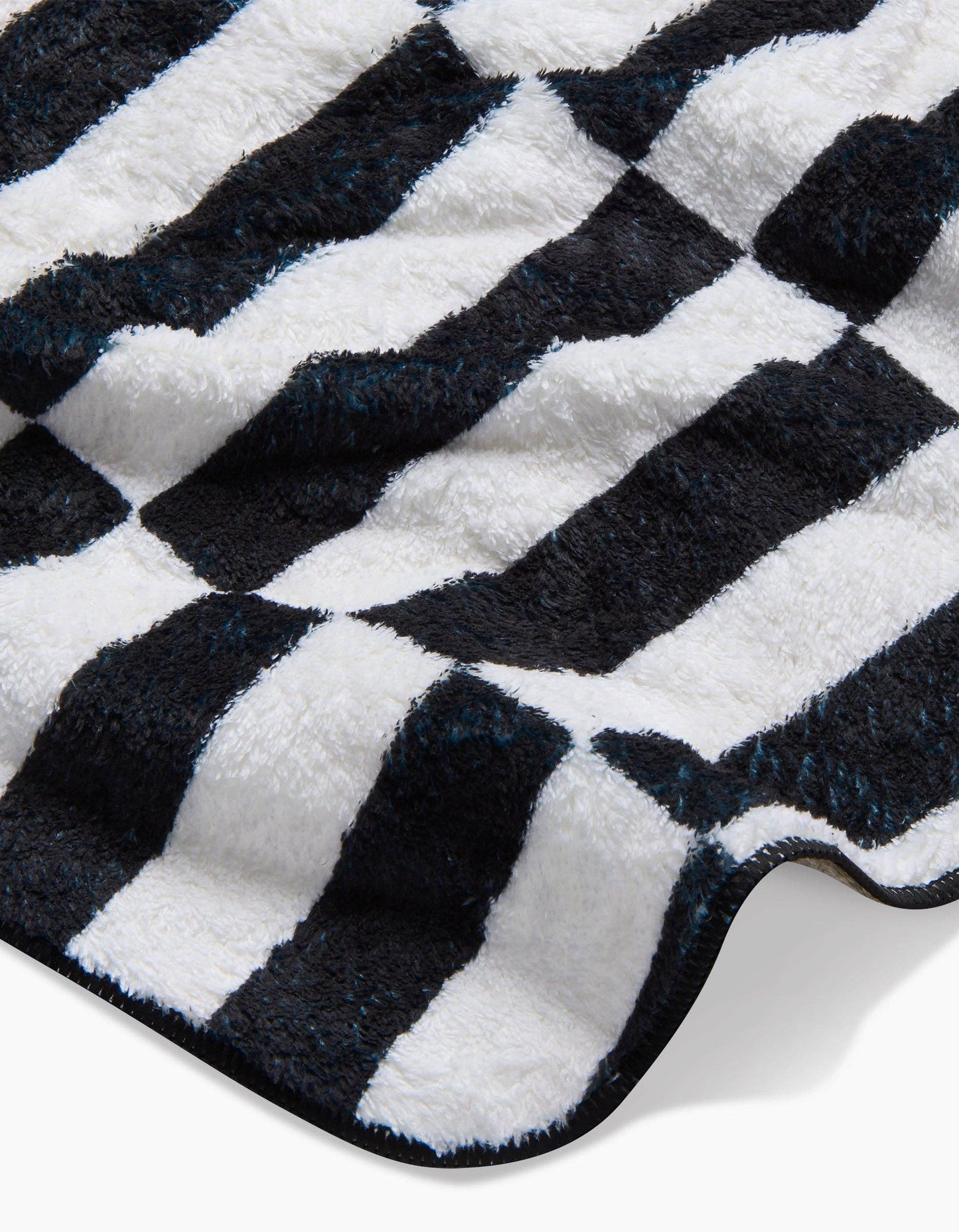 Geometry - Long Check Plush Towel