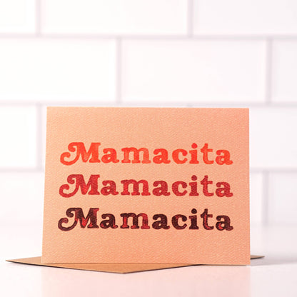 Daydream Prints - Mamacita - Retro New Mom Card, Mother's Day Card