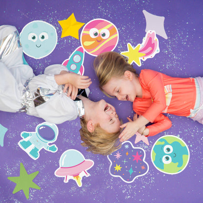 Glo Pals - Glo Pals Galaxy Grips Bathtub Stickers