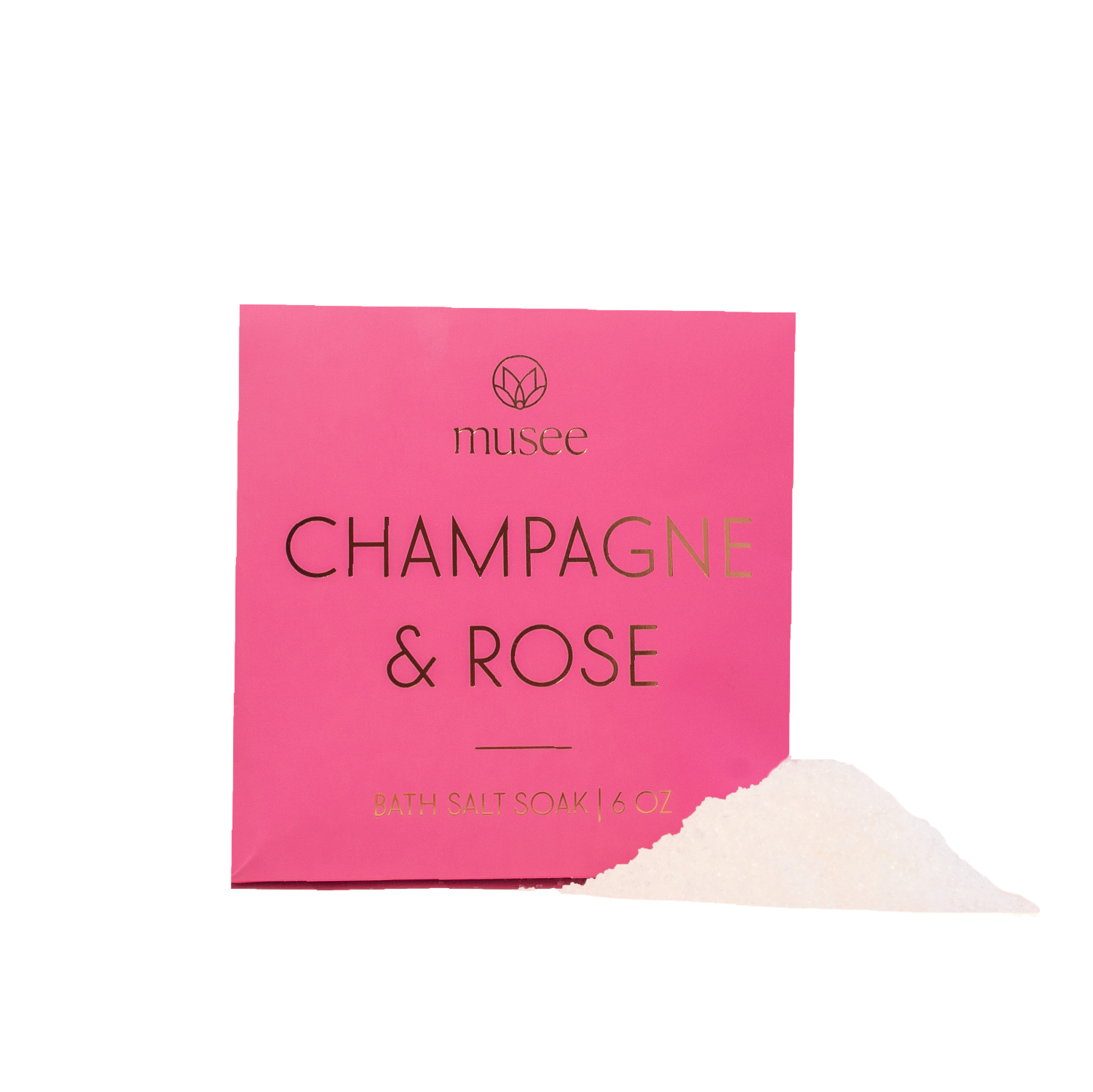 Musee - Champagne & Rose Mini Bath Salt Soak