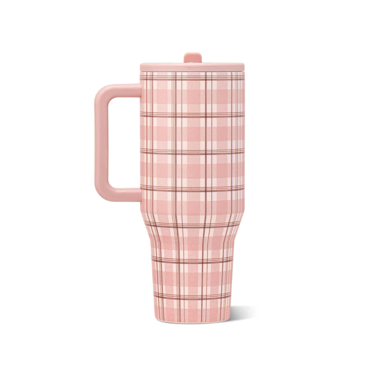 HydroJug - Pillow Talk Plaid HydroJug 40 oz Traveler Tumbler