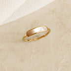 MAIVE - Mother of Pearl Bar Ring