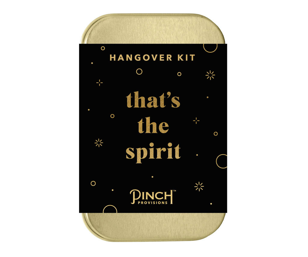 Pinch Provisions - Hangover Kit | Black - That's the Spirit