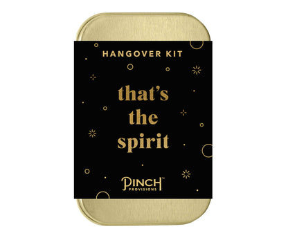 Pinch Provisions - Hangover Kit | Black - That's the Spirit