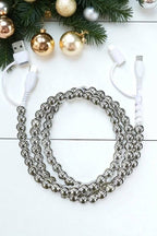 Nash Grey - Updated Silver Beaded Cord Phone Charger