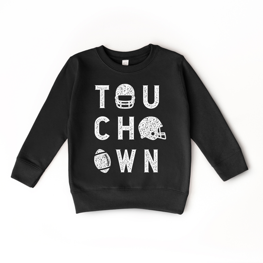 Benny & Ray Apparel - Touchdown Football Season Kids Sweatshirt College Team
