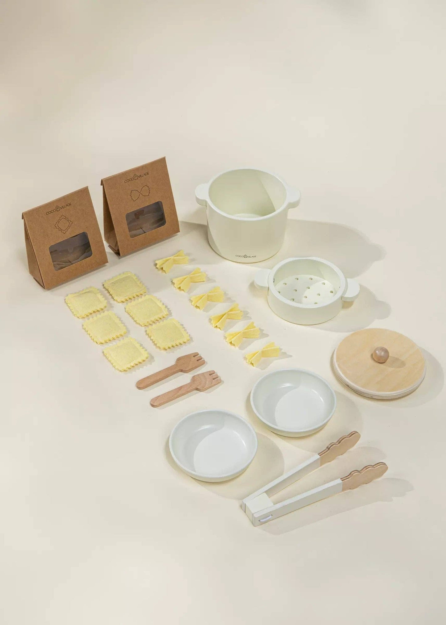 Coco Village - Wooden Pasta Playset