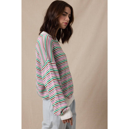 Rainbow Stripe Sweater