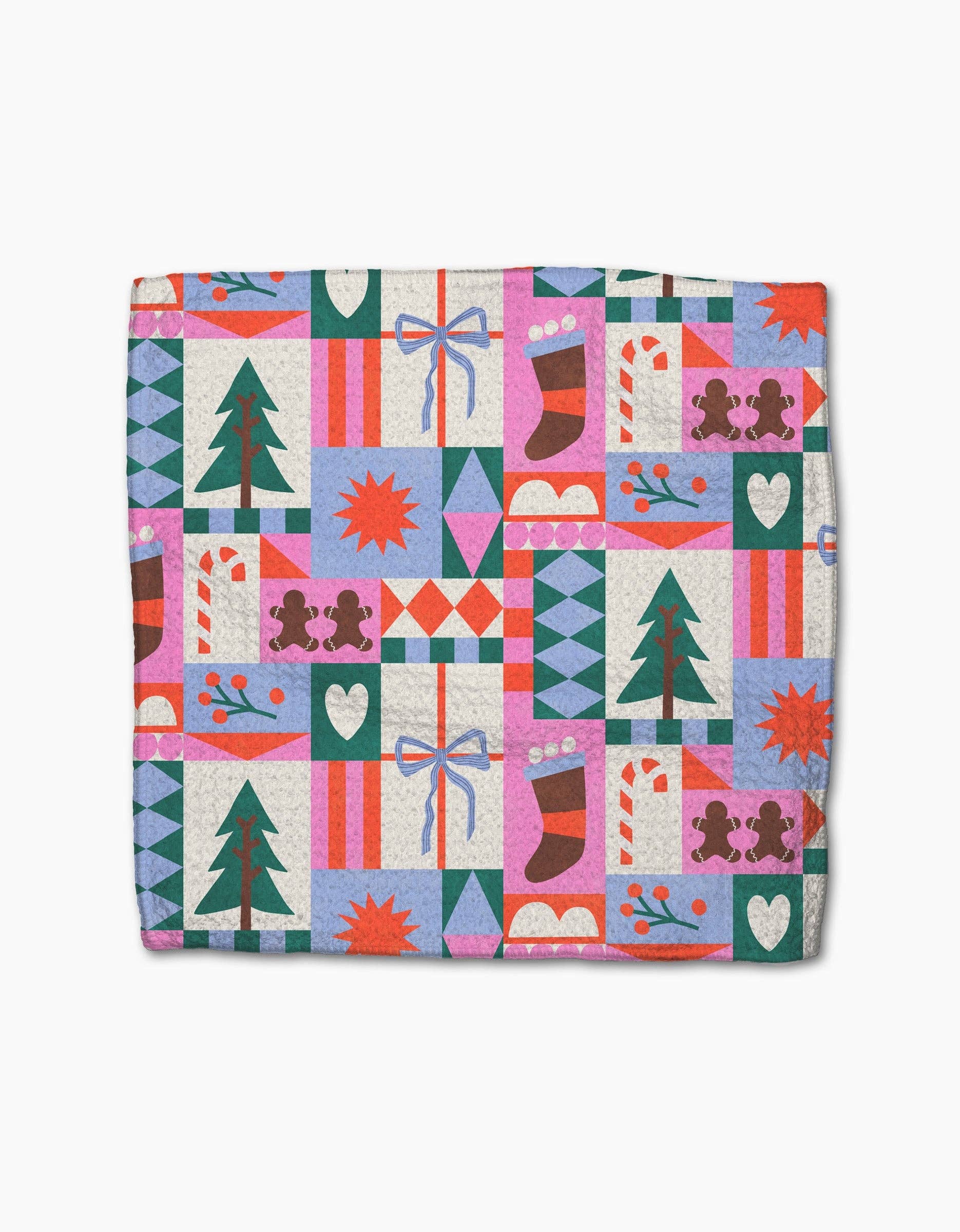 Geometry - Festive Cheer Dishcloth Set