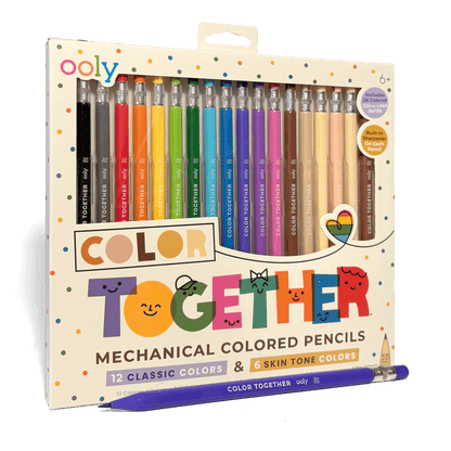 OOLY - Color Together Mechanical Colored Pencils - Set of 18