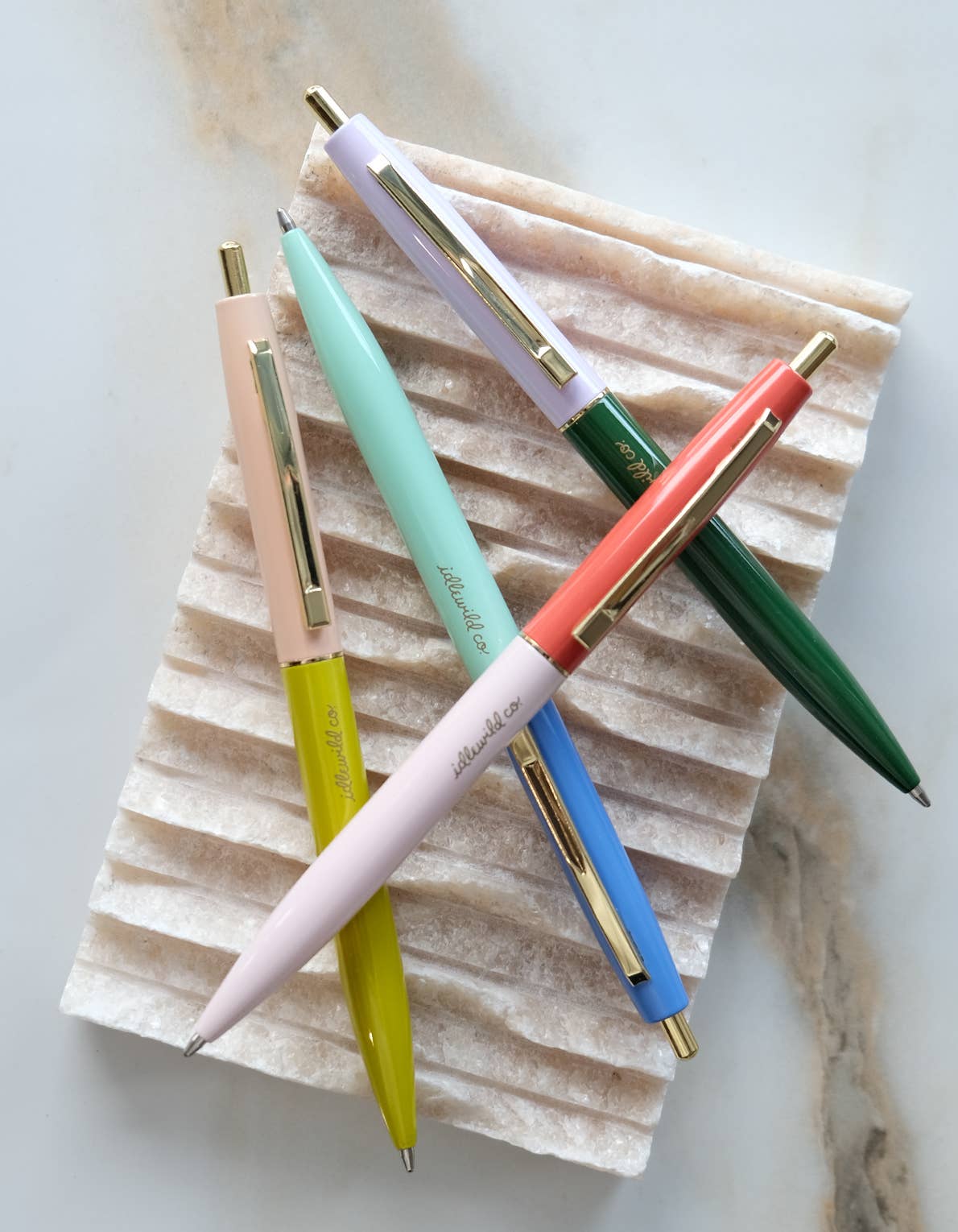 Idlewild Co. - Retro Pen Set of Four | Rainbow