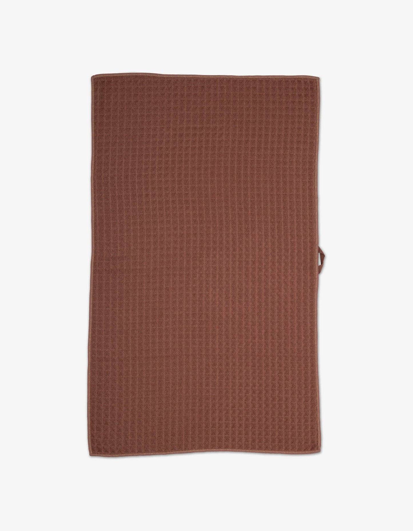 Geometry - Dusty Rose Waffle Hand Towel