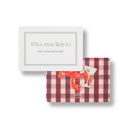 Papier - Supper Stories Dinner Party Playing Cards