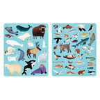 mudpuppy - Arctic Life Sticker Play Reusable Activity Set