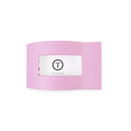 TELETIES - Flat Rectangle Hair Clip | Small | Merry Pinkmas