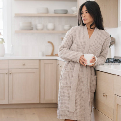 Saranoni - WAFFLE KNIT ROBE