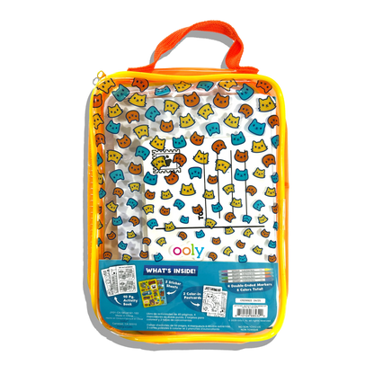 OOLY - Let's Go! Activity & Coloring Kit - Kitty In The City