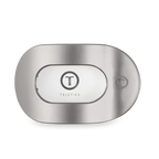 TELETIES - Round Flat Hair Clip | Large | Disco Daydream