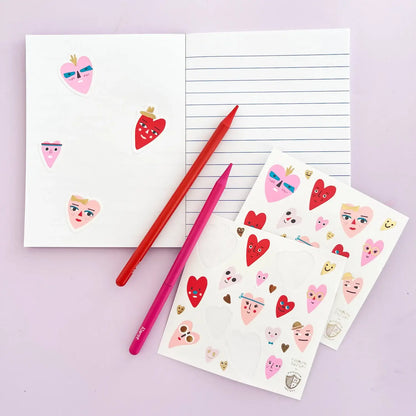 Jollity & Co. + Daydream Society - Heartbeat Gang Sticker Set - 4 Pk.