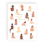 Seedlings - Birthday Suit - Birthday Card