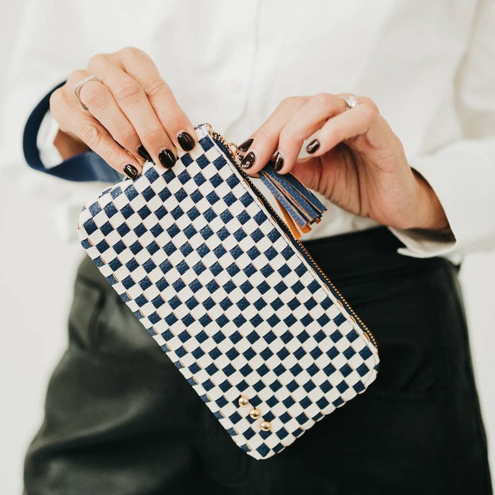 Pretty Simple - Emma Woven Clutch Wristlet