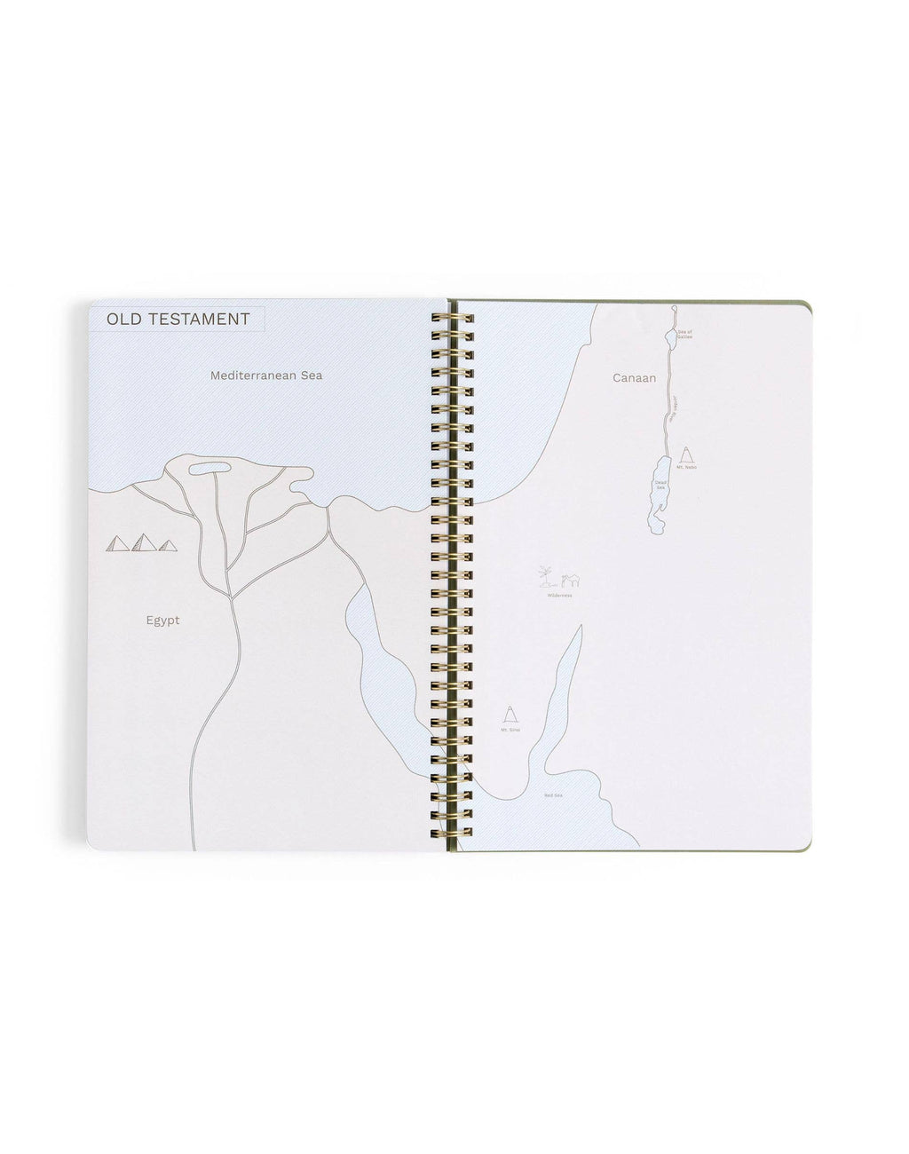 Church Notes Co. - Olive Church Notes Bible Reference Notebook