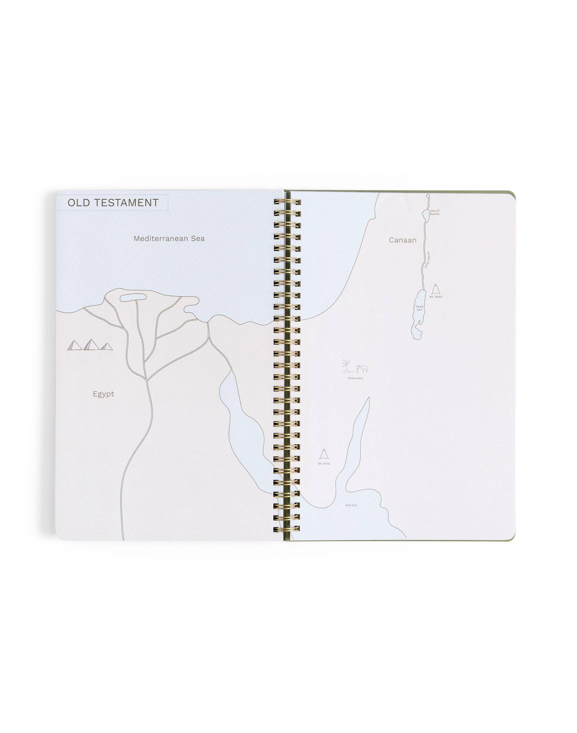 Church Notes Co. - Olive Church Notes Bible Reference Notebook