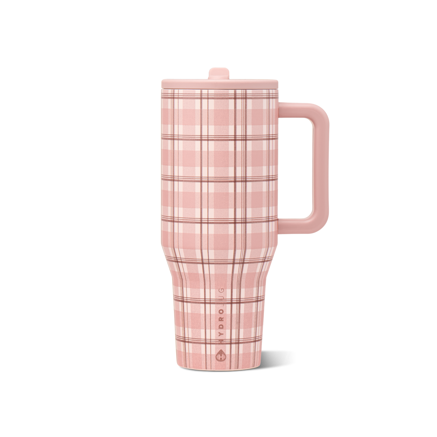 HydroJug - Pillow Talk Plaid HydroJug 40 oz Traveler Tumbler