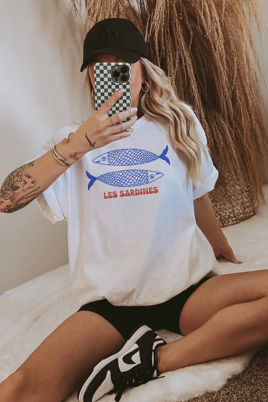 GOOD DAY STREET - LES SARDINES OVERSIZED TEE