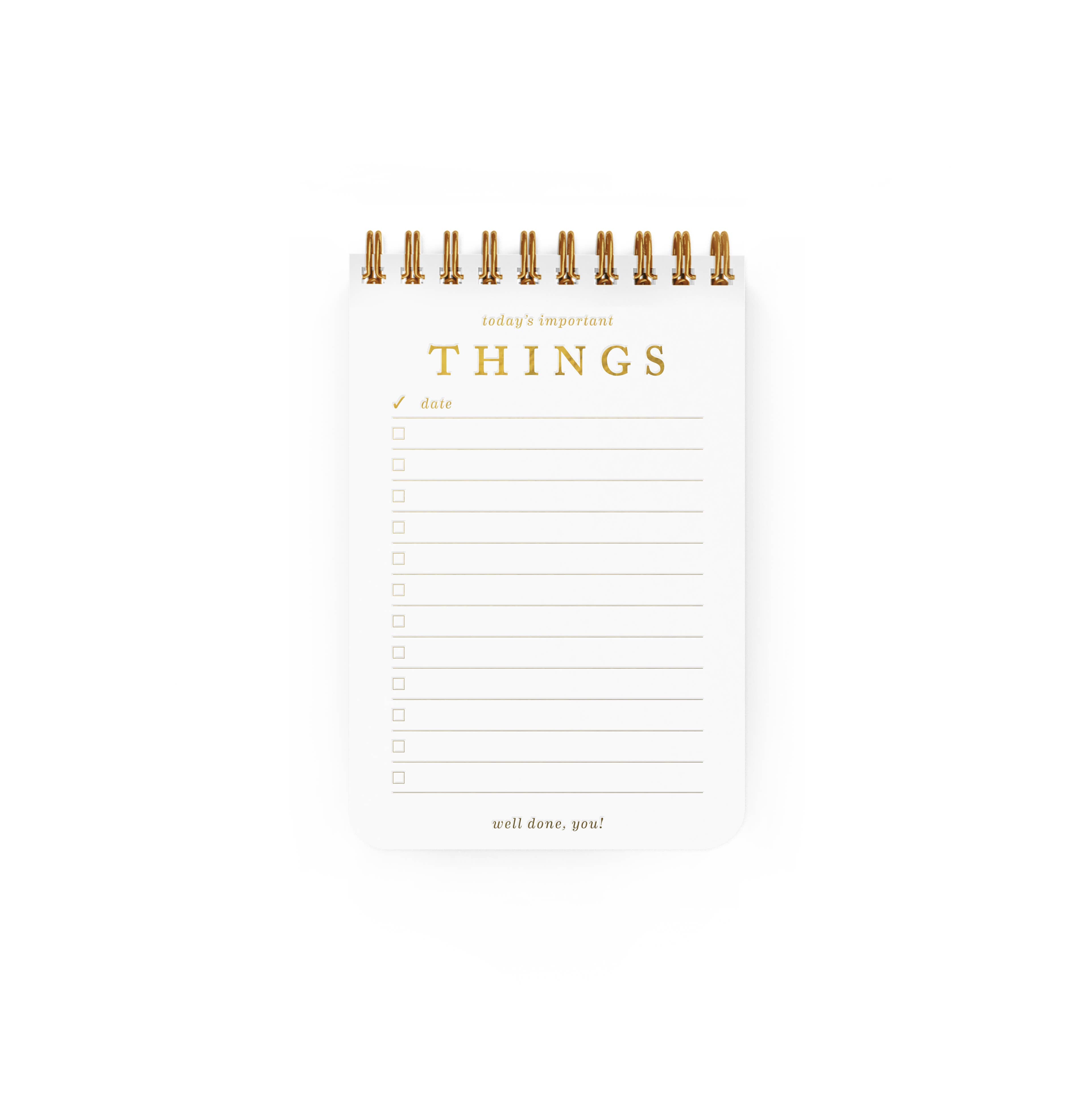 Smitten on Paper - Important Today Pocket Notebook