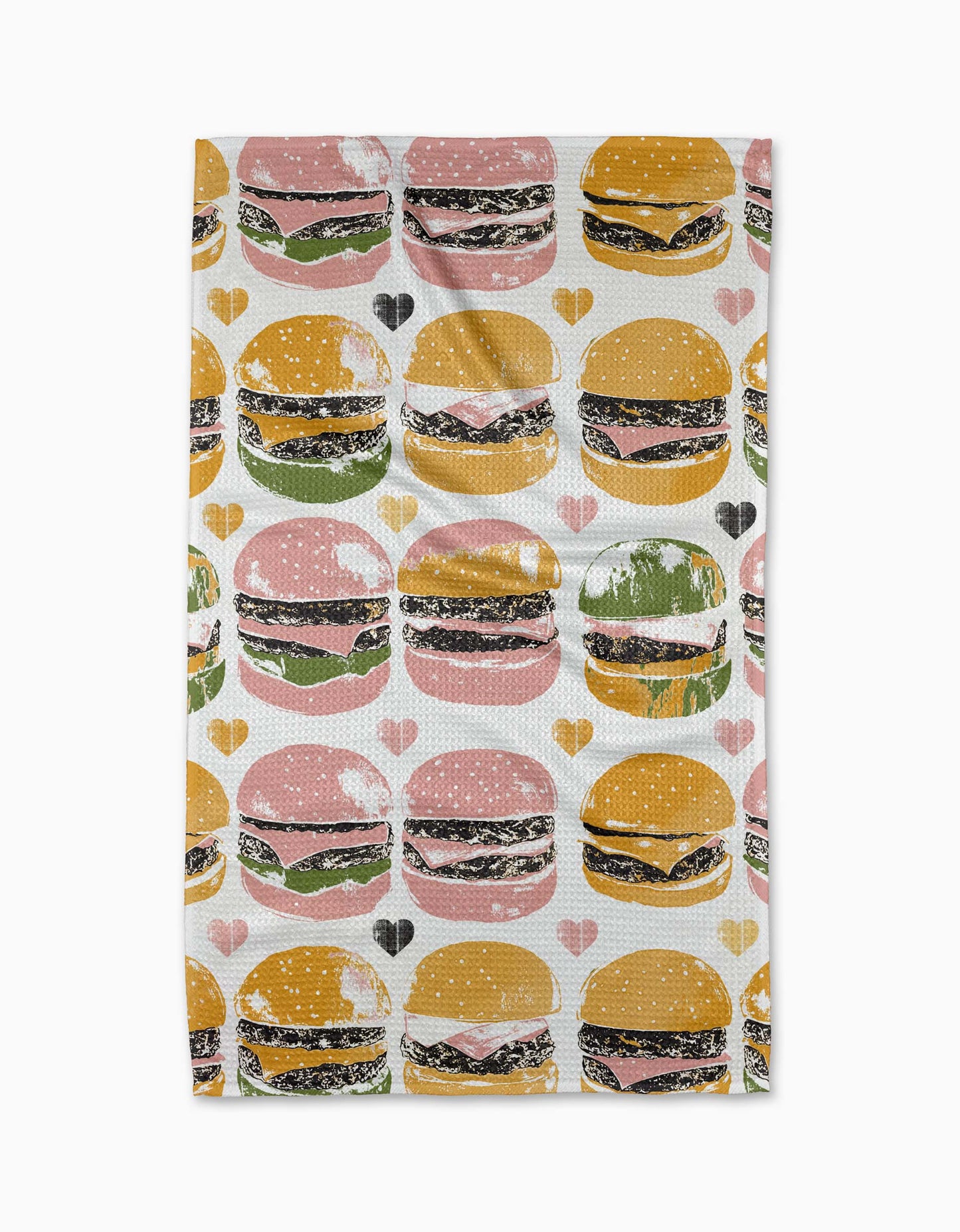 Geometry - On The Grill Tea Towel