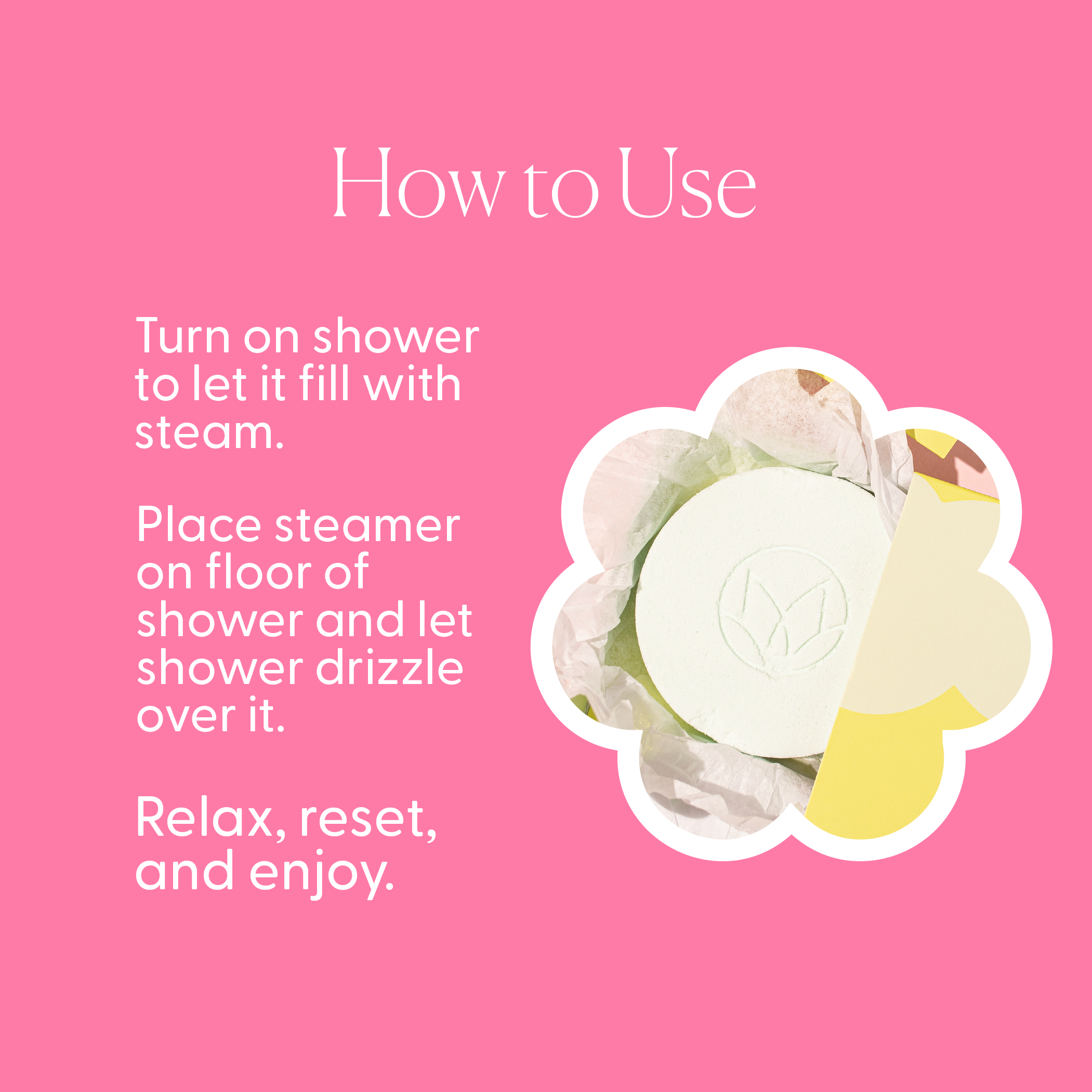 Musee - Sweet Orange & Sunflower Shower Steamers