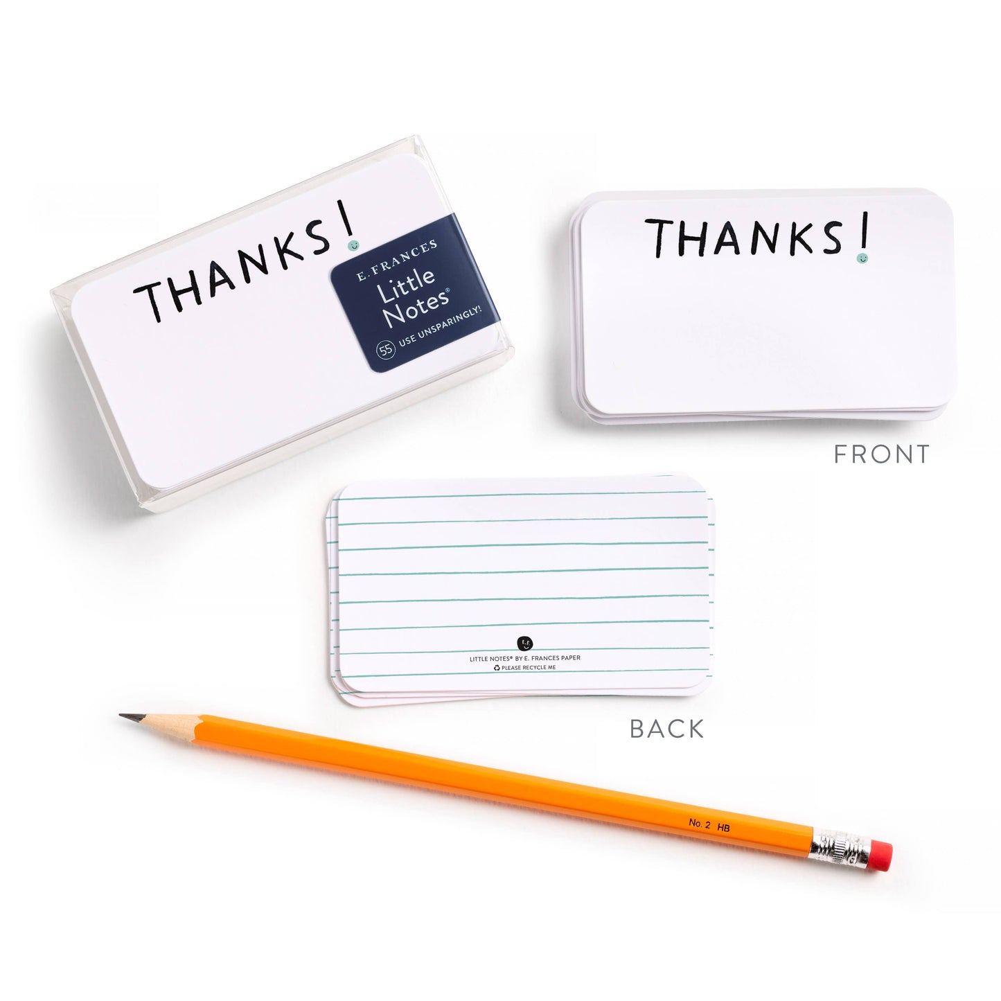 E. Frances Paper - Thanks Little Notes® NEW 55 Count