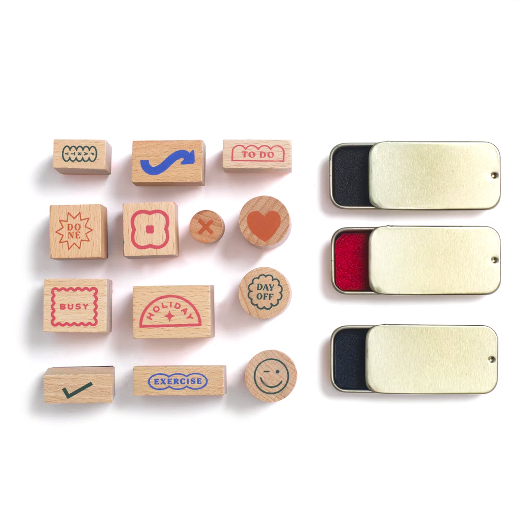 Papier - Planner Stamp Set, Stamps & Ink - Good Day