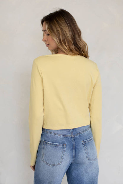 Lola Button Front Cardigan Top