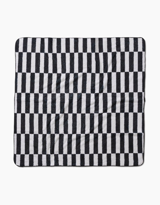 Geometry - Long Check Plush Towel