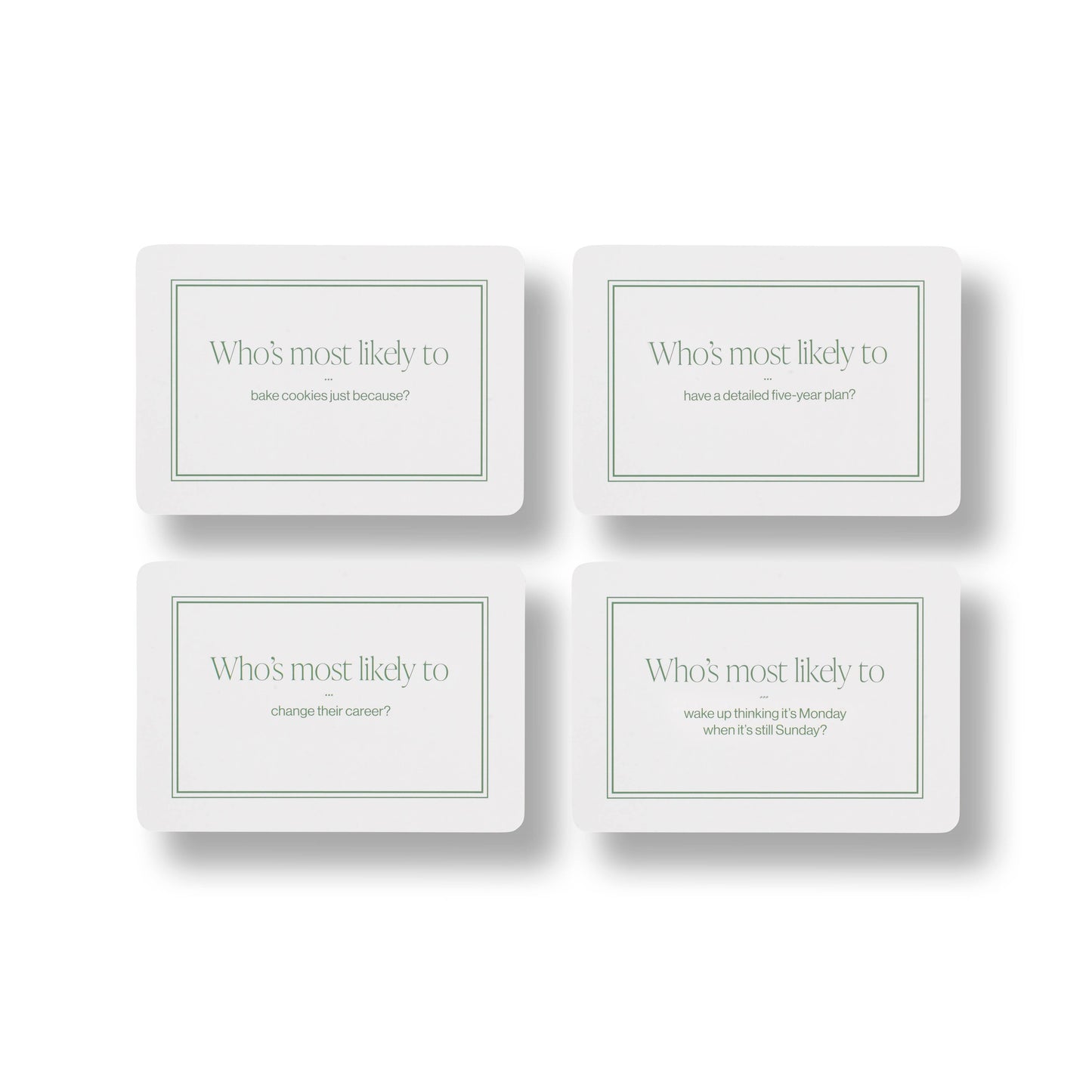 Papier - Supper Stories Dinner Party Playing Cards