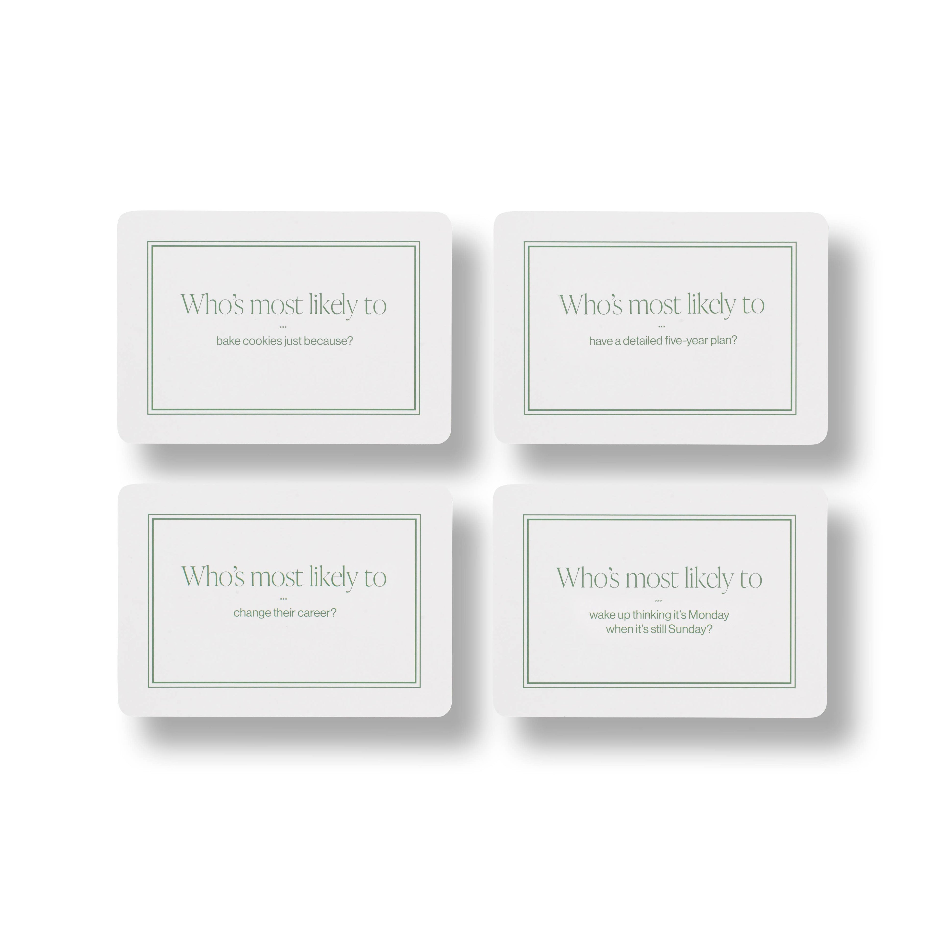 Papier - Supper Stories Dinner Party Playing Cards