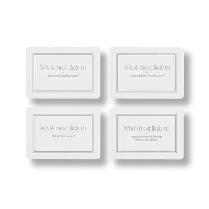 Papier - Supper Stories Dinner Party Playing Cards