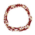 Splendid Iris - Set/4 Stretch Beaded GAME DAY Bracelets