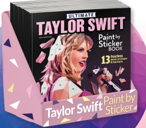Wellspring - Activity Book - Taylor Swift Sticker Painting w/ Display