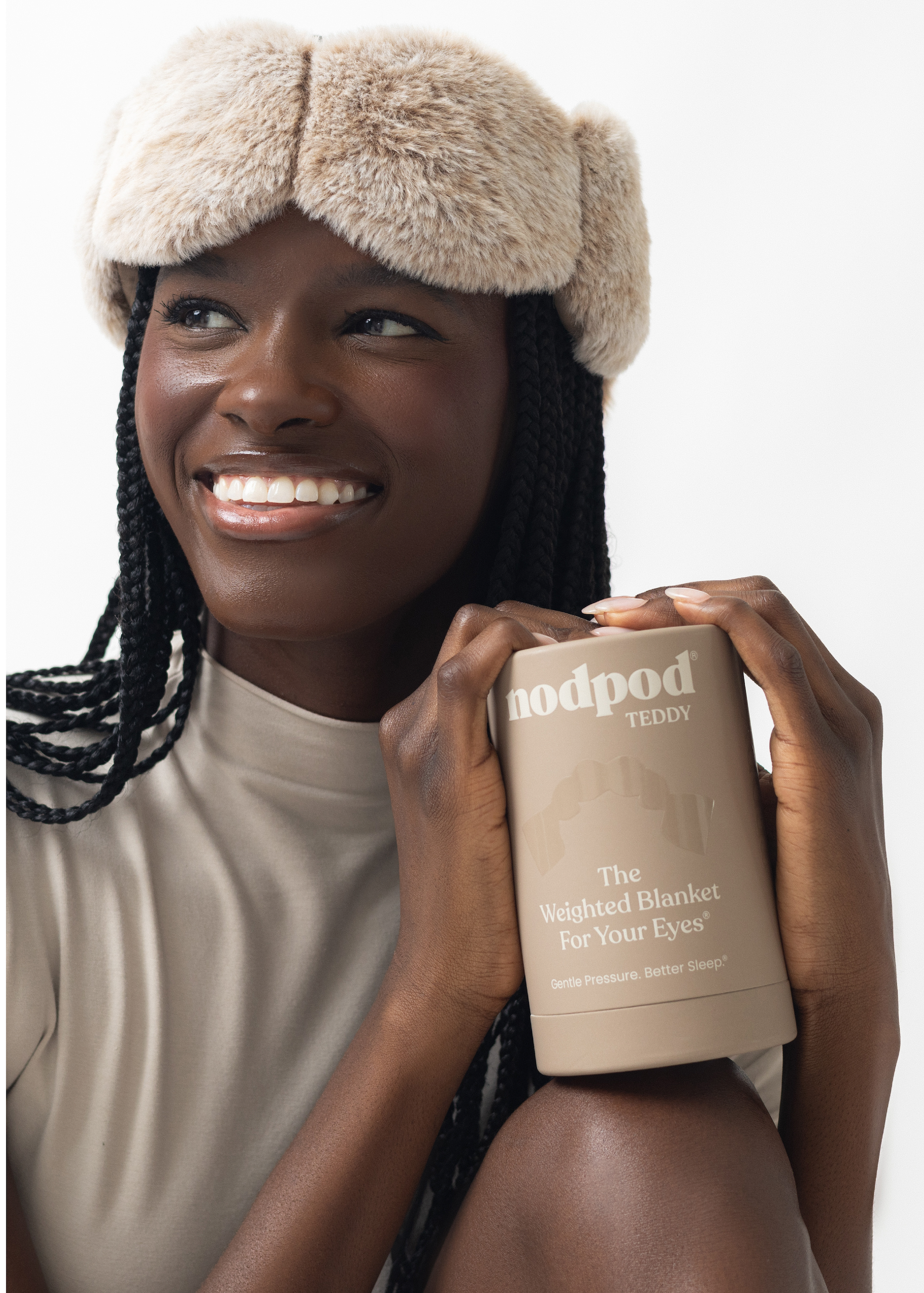 nodpod - Teddy Weighted Sleep Mask - Limited Edition