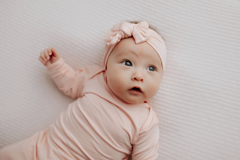Three Little Tots - Heavenly Pink Knotted Gown
