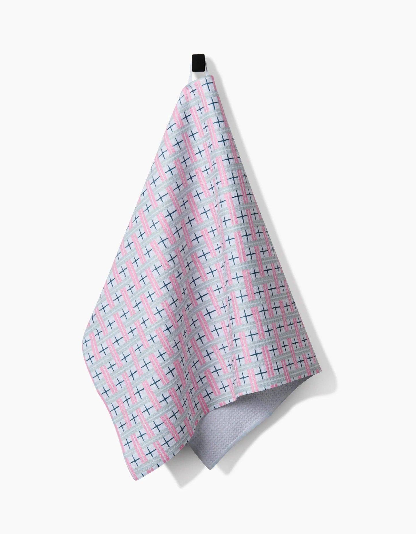 Geometry - Spring Cottage Plaid Tea Towel