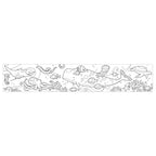 Chronicle Books - Under The Sea Mini Coloring Roll
