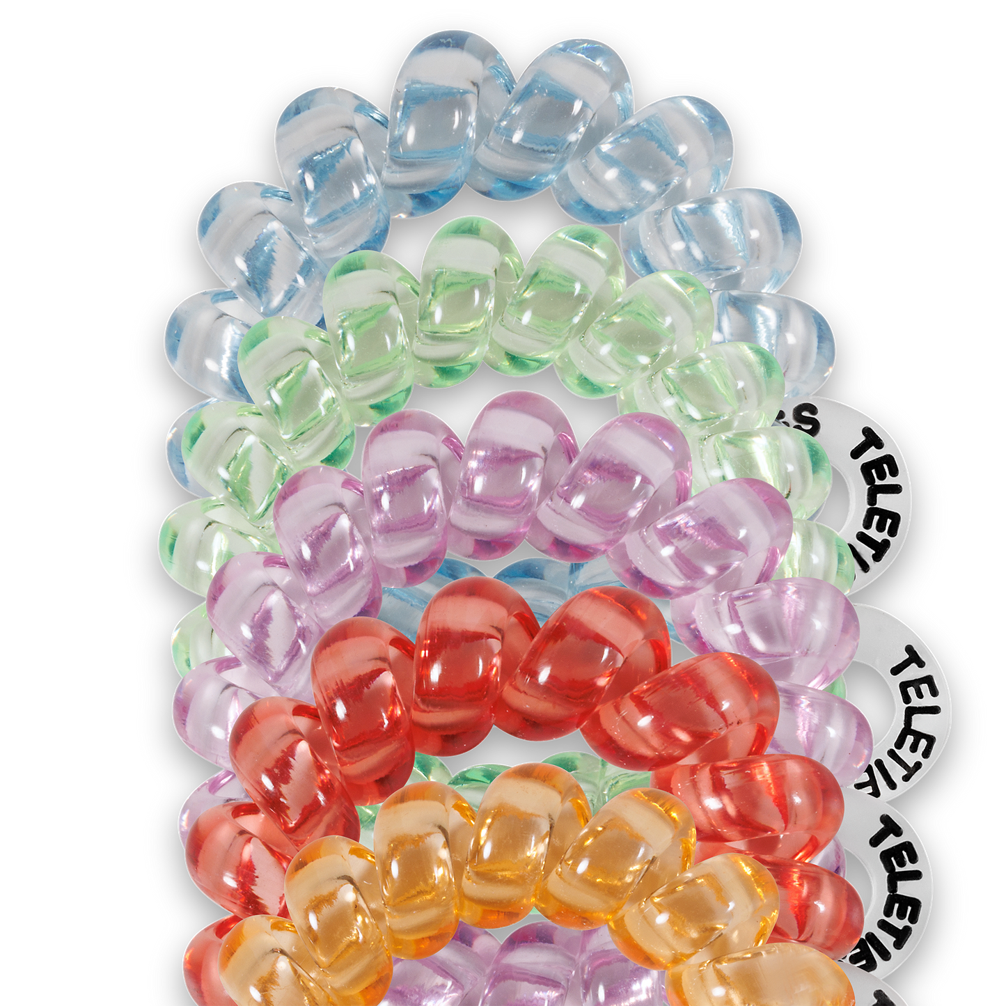 TELETIES - Spiral Hair Coil | Tiny | Technicolor Dreams