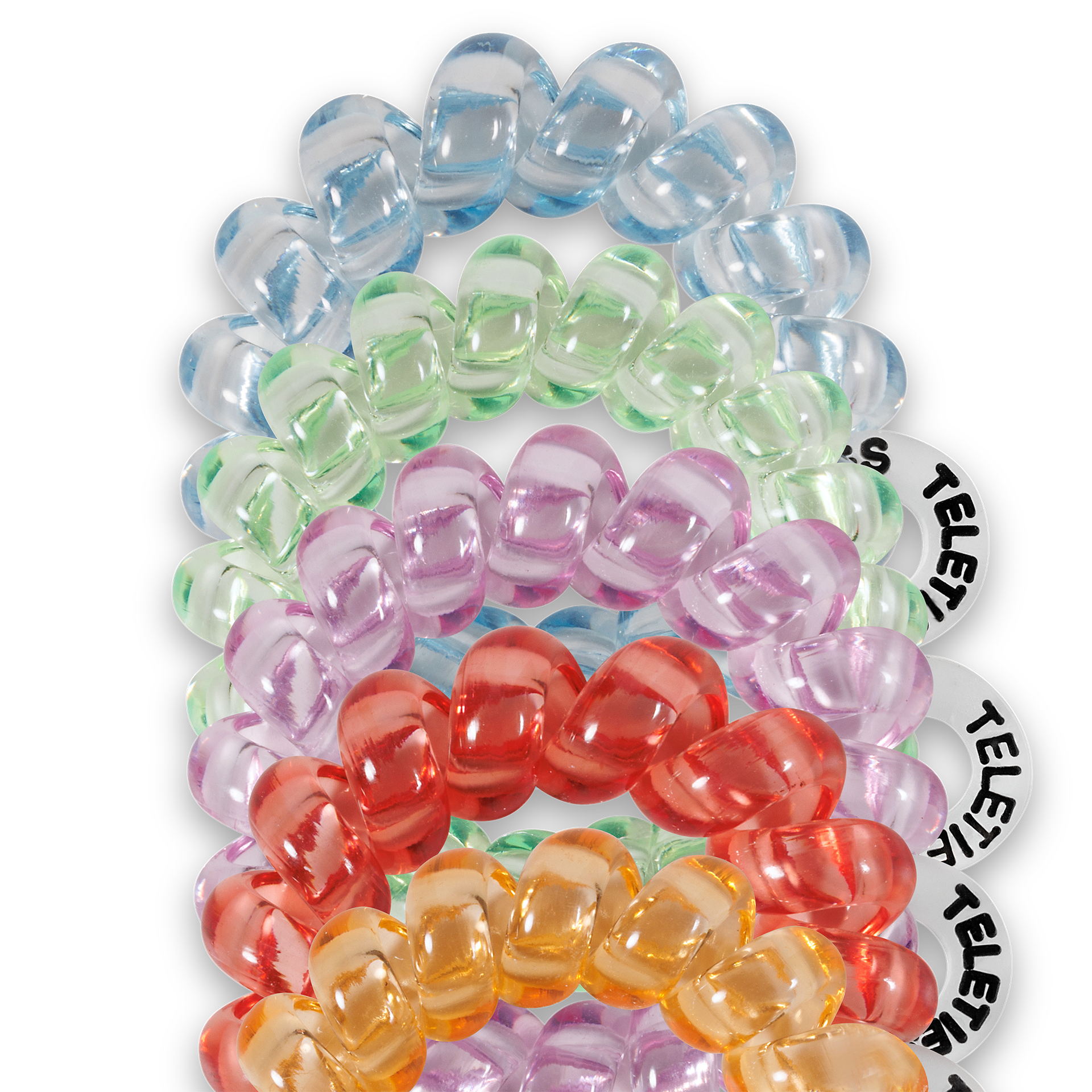 TELETIES - Spiral Hair Coil | Tiny | Technicolor Dreams